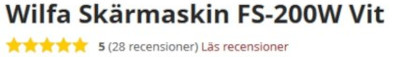 Wilfa FS200w recensioner